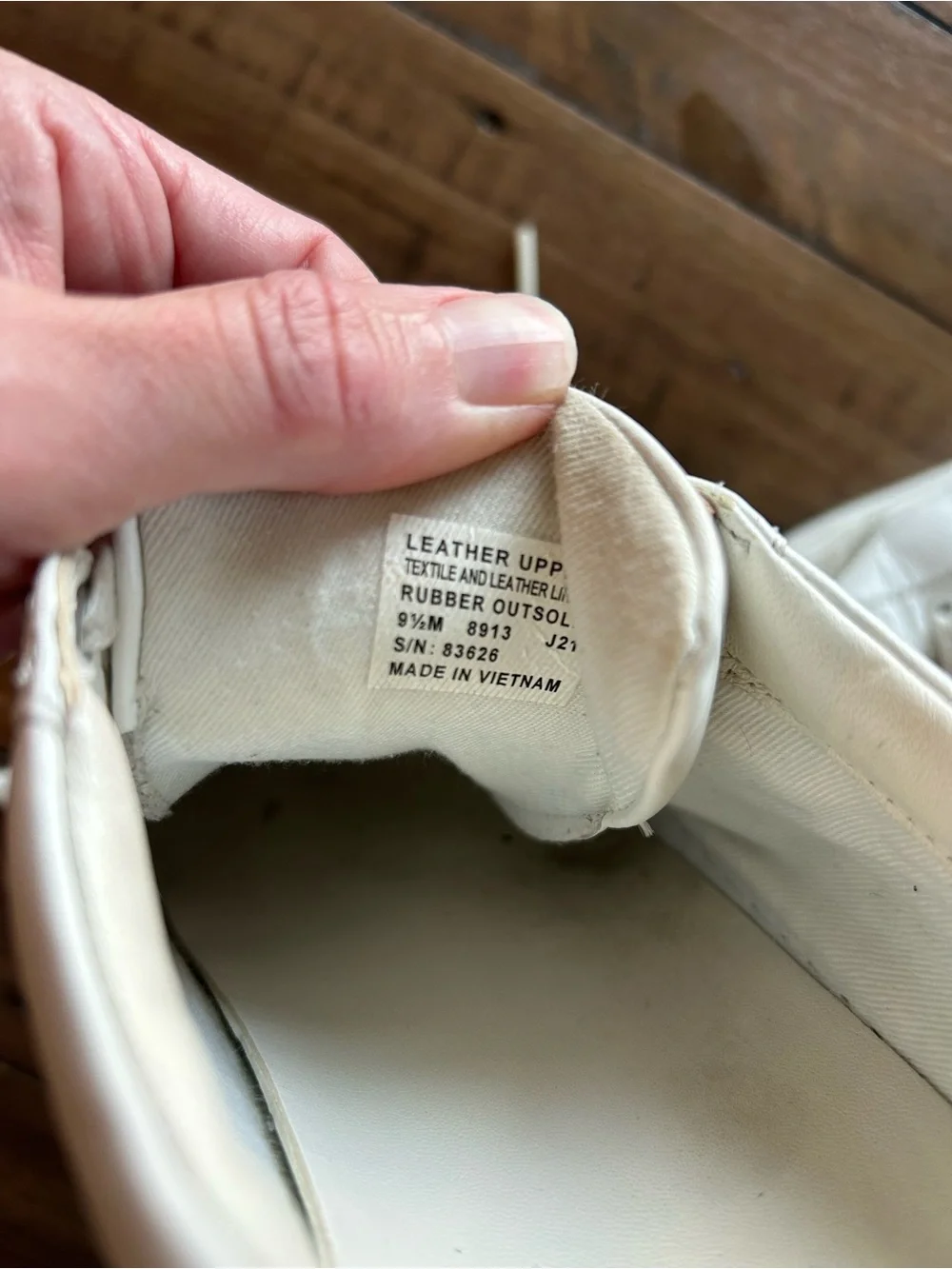 Tory Burch Bari Nappa Colorblock White Sneakers 9.5